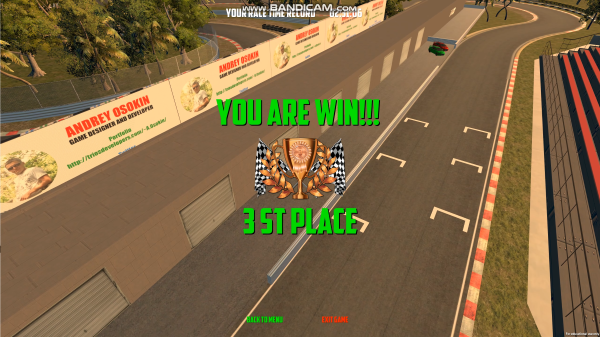 Racer / Personal 3D Project / (Unity3D)