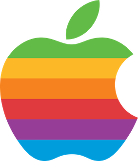Apple Rainbow Logo