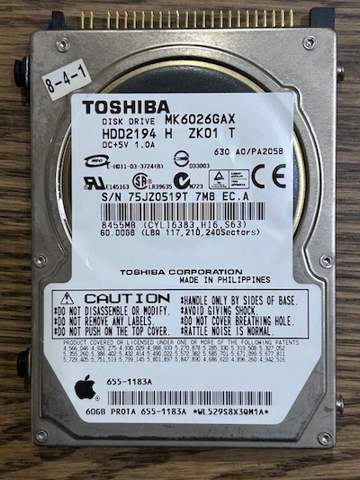Toshiba HDD