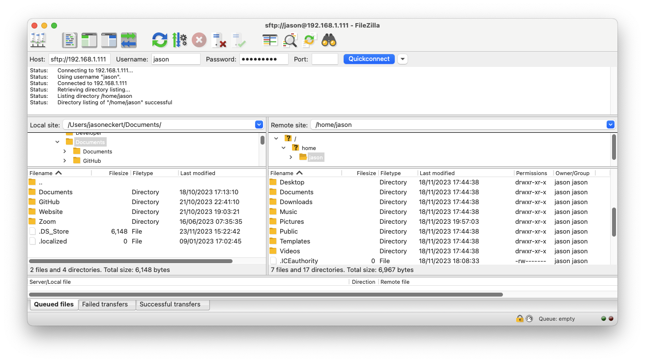 Filezilla